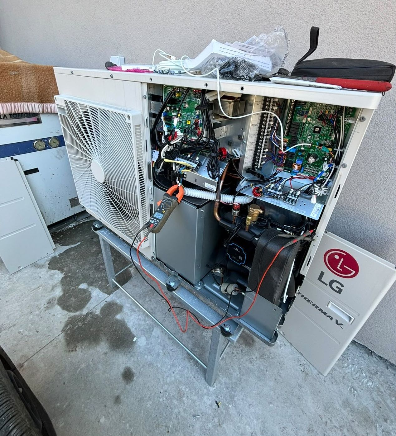 Avviamento pompa di calore LG